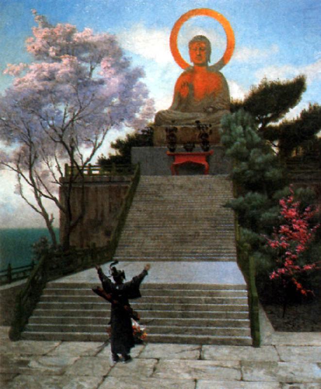 Jean Leon Gerome A Japanese Imploring a Divinity china oil painting image